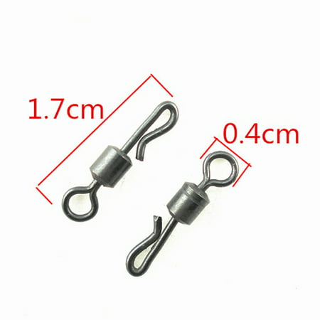 BW#A Rolling Swivel Hanging Pesca Connector Terminal Barrel Tackle Accessories 